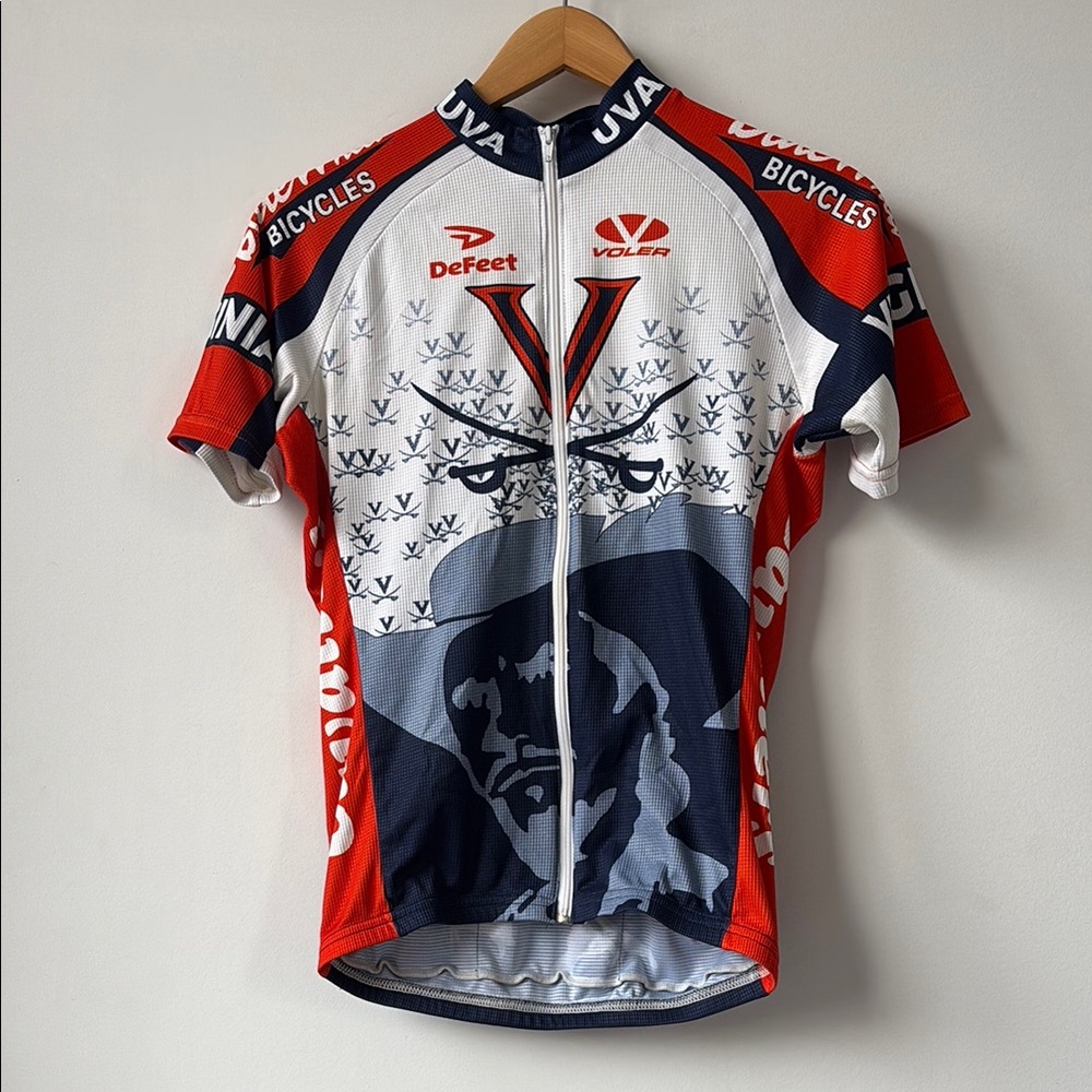 Voler University of Virginia UVA Cycling Jersey - Made in USA